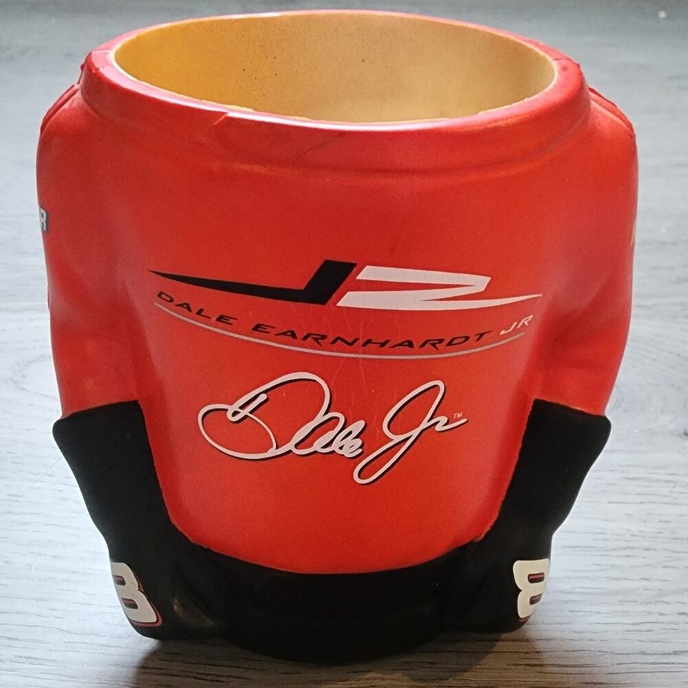 NASCAR Vintage Dale Earnhardt Jr. 3D Soda Beer Can Coozie Holder Barware
